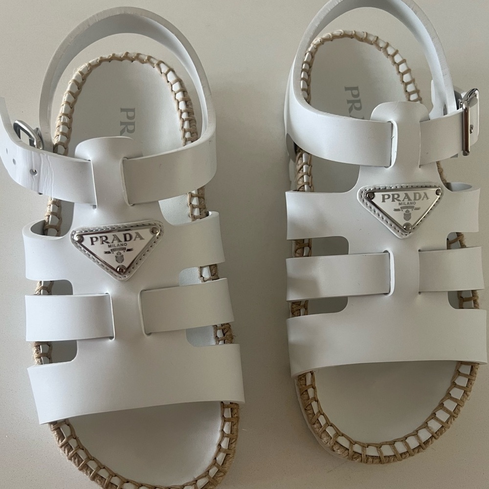 Brand new Prada sandals size 8.